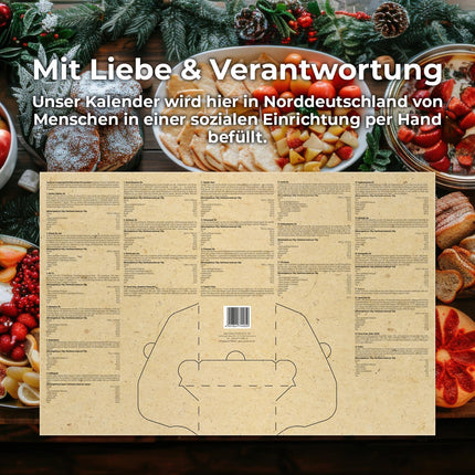 Food Advent Calendar Edition 2024 | 24 high-quality fitness surprises | Healthy snacks and superfoods – ideal for a conscious Christmas season | GreatVita