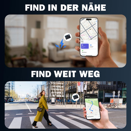 Rahakotiotsing, RFID-blokeerimiskaart, laetav, IP68, esemete jälgija, töötab Apple'iga, Find My rakenduse ja võrguga, laadimiskaabliga 2024 (ainult iOS) Ultra