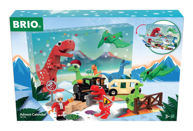 Brio World 36120 advendikalender | Raudteetarvikud lastele vanuses 3 ja vanemad, ühildub raudteekomplektide ja tarvikutega