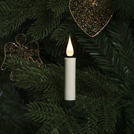 Konstsmide 1911-210 Christmas tree lighting indoor battery-operated number of bulbs 12 LED, White