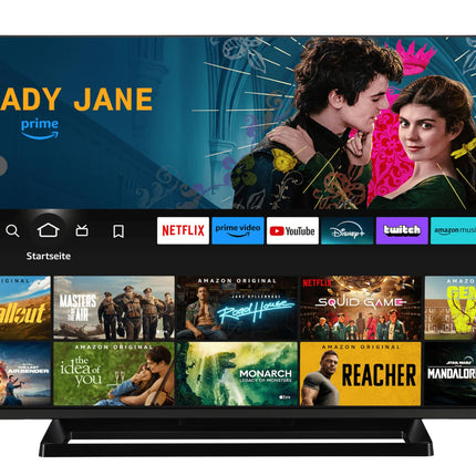 Toshiba 43-tolline Fire TV (4K UHD nutiteler, HDR Dolby Vision, kolmekordne tuuner, sisseehitatud Alexa, Onkyo heli) 43UF3F63DAZ