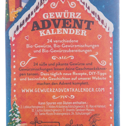 Sonnentori mahe vürtsidega advendikalender (1 x 118 g)