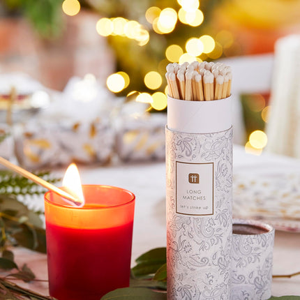 Christmas tree-shaped candles, white and gold, perfect for the dining table or fireplace, use as home decoration, stocking filler, unscented, size 22 cm, burn time: 8