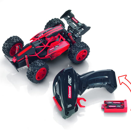 Carrera RC Buggy advendikalender 2.0 I Advendikalender lastele ja täiskasvanutele, poistele ja tüdrukutele I Ehituslõbu 24 päeva jooksul I Ideaalne RC-huvilistele I Kaugjuhtimisega bagi