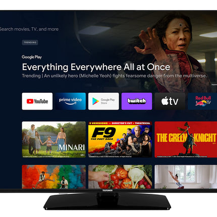 Telefunken Android TV 50-tolline televiisor (4K UHD nutiteler, HDR Dolby Vision, kolmekordne tuuner, Dolby Atmos) XU50AN754M