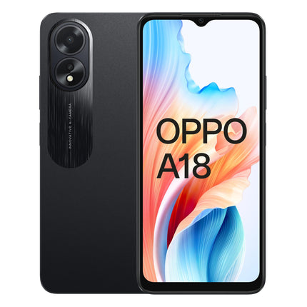 OPPO A18 4GB/128GB, must (EL)
