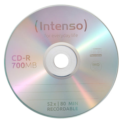 Intenso 1001126 CD-R 100 Spindle 700MB 52x Speed ​​CD-R Blanks