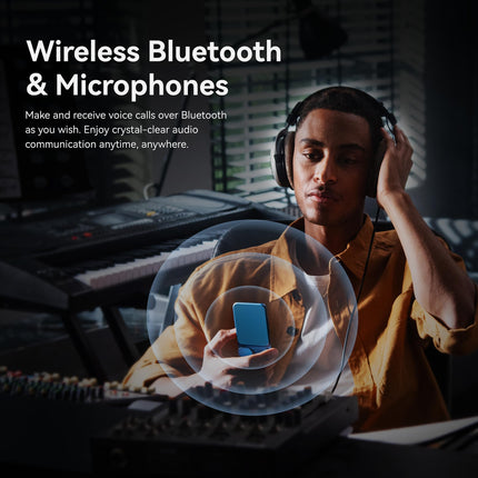 khadas Tea DAC Bluetooth kõrvaklappide võimendi, kaasaskantav DAC HiFi Hi-Res USB DAC 32bit/384KHz, 1160mAh aku 8h Qualcomm QCC5125 LDAC/APTX HD, PCM, DSD, MQA dekooder (sinine)