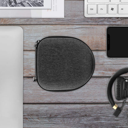 Geekria Headphone Case for Marshall Major, Major II, Major III, Monitor Bluetooth Wireless Over-Ear Headphones, Protective Bag for Headset Case, Hard Carrying Case
