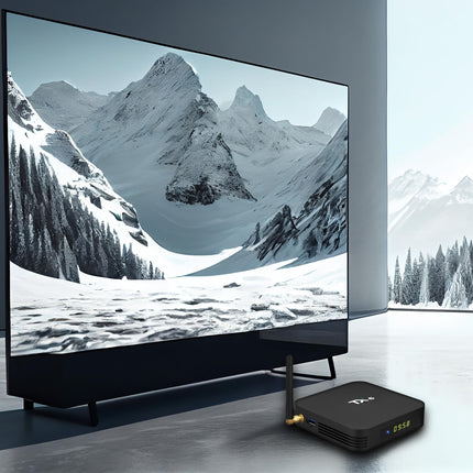 Retoo Android TV Box TX6 puldiga | Meedia voogedastusklient | 4 GB RAM, 32 GB ROM | HDMI, Miracast, HDR, neljatuumaline AllWinner H6, 2,4 GHz WiFi, Ethernet, USB 3.0, nutikas MALI-T720 graafikakaart