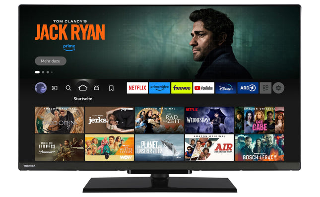 Toshiba 32-tolline Fire TV (Full HD, HDR, nutiteler, kolmekordne tuuner, sisseehitatud Alexa, Bluetooth) 32LF3F63DAZ