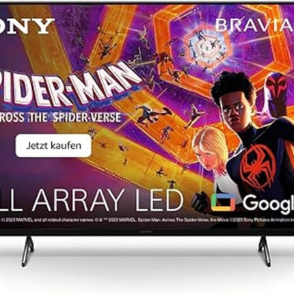 Sony BRAVIA XR, XR-50X90S, 50-tolline televiisor, täismassiiv-LED, 4K HDR 120Hz, Google TV, nutiteler, töötab Alexaga, eksklusiivsete PS5 funktsioonidega, HDMI 2.1, mängumenüü ALLM + VRR-iga, 24 + 12-kuuline garantii
