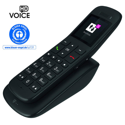 Telekom Speedphone 32 must 2" lauatelefon juhtmevaba DECT alus HD hääl