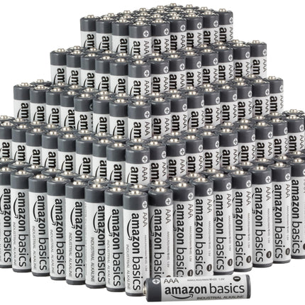 Amazon Basics AAA leelispatareid, 1,5 V, 5-aastane säilivusaeg, 250 tk