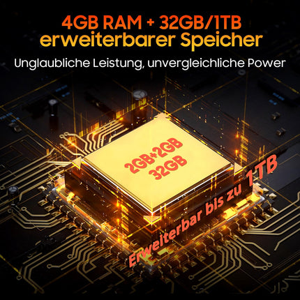 Blackview BV4800 Outdoor Mobile Phone 4GB+32GB/1TB TF, 5180mAh, 6.56'' HD+ Android 13 Outdoor Smartphone Without Contract, IP69K Construction Site Phone Cheap, 13MP+5MP Camera, Dual 4G SIM/IP68/GPS