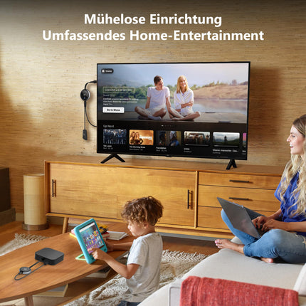 AIMIBO juhtmevaba HDMI saatja ja vastuvõtja 4K, 5G juhtmevaba HDMI komplekt, 100FT/30M ekraaniülekanne monitorile/projektorile/HDTV-le. Sobib Netflixi/TikToki/YouTube'i/Blu-ray voogedastuse jaoks, hõbedane