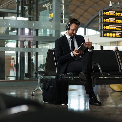 Denon AH-GC30 Wireless Over-Ear Headphones with Noise Cancelling (ANC), Bluetooth, Hi-Res, Microphone, 20-hour Battery Life