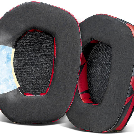 SOULWIT jahutusgeeliga vahetuskõrvapadjad Sennheiser RS165/RS175/RS185/RS195 (RS 165 175 185 195 RF) jaoks, vahetuspadjad HDR165/HDR175/HDR185/HDR195 (HDR 195RF) juhtmevabadele kõrvaklappidele