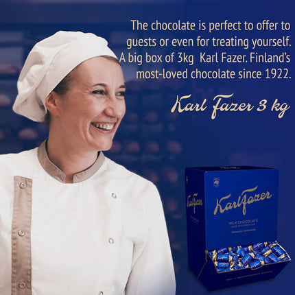 Karl Fazeri šokolaadipraliinide hulgipakk – maitsev piimašokolaad – eraldi pakendatud praliinid – praliinide kingitus – minišokolaadid eraldi pakendatud – 404 tükki | 3 kg