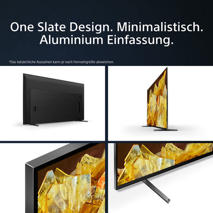 Sony BRAVIA XR, XR-75X90L, 75-tolline televiisor, täismassiiv-LED, 4K HDR 120Hz, Google, nutiteler, töötab Alexaga, eksklusiivsete PS5 funktsioonidega, HDMI 2.1, mängumenüü ALLM + VRR-iga, 24 + 12-kuuline garantii