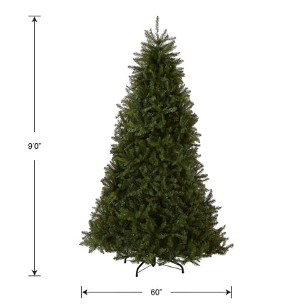National Tree Company kunstkuusk, roheline, Dunhilli kuusk, alusega, 2,4 m