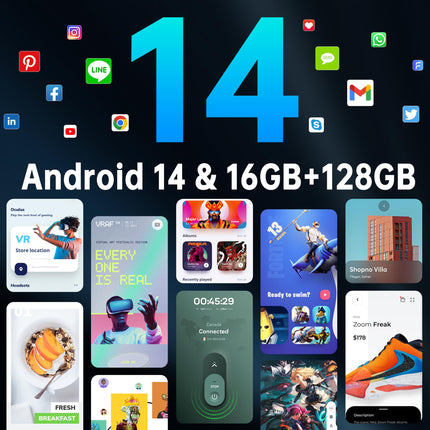 OUKITEL WP28S Android 14-10600mAh välistingimustes kasutatav nutitelefon, lepinguta õues kasutatav mobiiltelefon, 8 GB RAM + 128 GB ROM, ehitusplatsi mobiiltelefon, 6,52 tolli, 13 MP + 5 MP kaamera, NFC/GPS/sõrmejälg/näotuvastusega