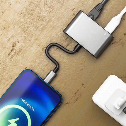 USB C to RJ45 LAN Ethernet Gigabit Network Adapter with Chipset AX88179 with 100W PD Charging for Windows/iOS/iPadOS/macOS/Linux