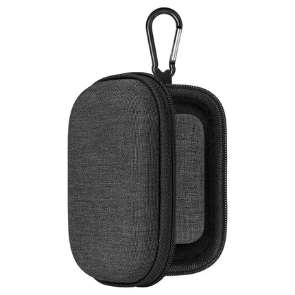 GEEKRIA Shield kõrvaklappide ümbris, mis ühildub Sennheiser Momentum Sport ja Momentum True Wireless 4 kõrvaklappidega, kõva kestaga reisikott karabiiniga, tumehall
