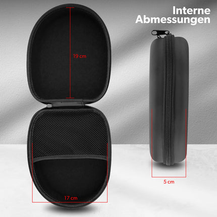 T'nB CSCASEBK Universal Case for Headphones Black