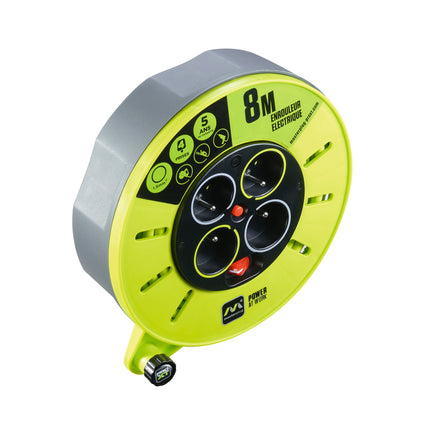 Nexus electric cable reel, green, 61266, 230V
