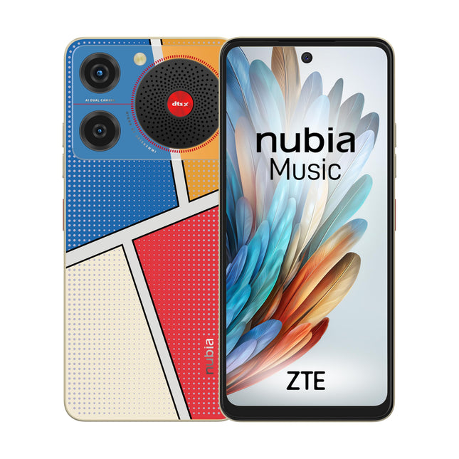 ZTE Nubia Music Pop Art / 4+128 GB / 6,6 tolli 90 Hz HD+
