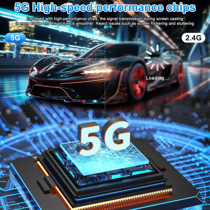 OBEST HDMI juhtmevaba saatja ja vastuvõtja, HDMI saatja 4K juhtmevaba video ja heli voogesitamiseks sülearvutist/arvutist/kaamerast monitori/projektorisse/telerisse, 2.4G/5G HDMI juhtmevaba edastus