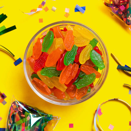 SWEDISH FISH mini näritavad jõulukommid, peresuuruses, 0,8 kg kott