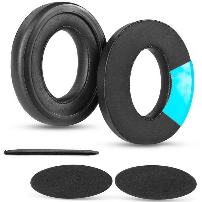 YunYiYi HD518 jahutava geeliga kõrvapadjad, mis ühilduvad Sennheiser Game Zero/HD518/HD599/HD598/HD595/HD569/HD560S/G4ME Zero kõrvaklappidega, kõrvapadjad PC37X/PC38X/PC350/PC360/HD380/HD380-Pro kõrvaklappidele