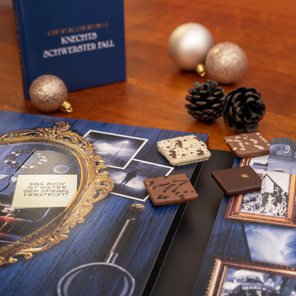 Peters Seduced with Pleasure | Criminal Christmas "Knecht's Most Difficult Case" Advent Calendar | With Alcohol | Christmas Calendar | Truffles | Chocolate | Advent | 255g