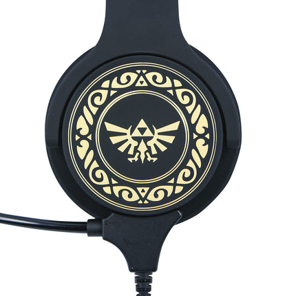 OTL Technologies Zelda interaktiivsed kõrvaklapid, mikrofoni ja kaabliga, lastele (ametlikult litsentseeritud toode), lastele (reguleeritava suurusega)
