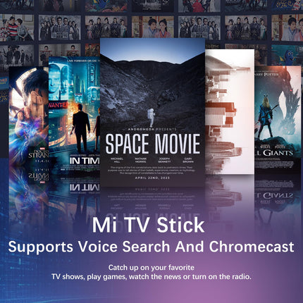 Mi TV Stick 2K, Bluetooth-puldi, Google Assistant ja Netflix + Prime Video otseteeklahvidega, Android TV 9.0 Google Play poega, Smart Cast, Dolby DTS-HD heli, WiFi