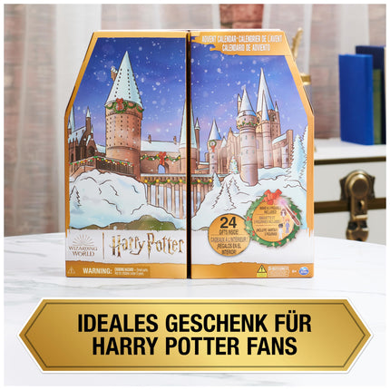 Wizarding World Harry Potteri maagiline miniadvendikalender 2023 minivõlukepiga, 3 figuuri ja muude üllatustega, mänguasi lastele vanuses 6 aastat ja vanemad, fännikaup