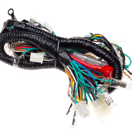 Universal Motorcycle Wiring Harness Loom Kit Cable Bicycle Scooter Quad ATV Moped