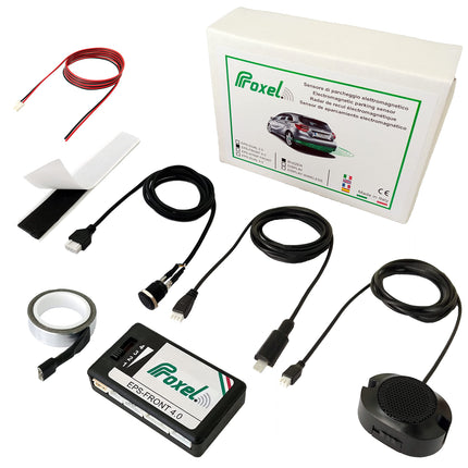 Proxel - nähtamatud elektromagnetilised parkimisandurid, ees, EPS-FRONT 4.0, ilma kaitseraua puurimiseta, universaalsed ja originaalkomplektid
