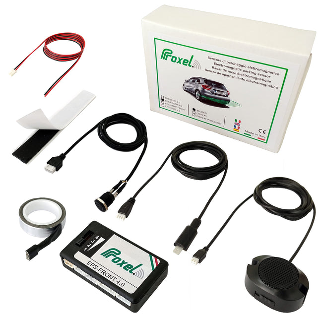 Proxel - Invisible Electromagnetic Parking Sensors, Front, EPS-FRONT 4.0, without drilling the bumper, Universal and Original Kit
