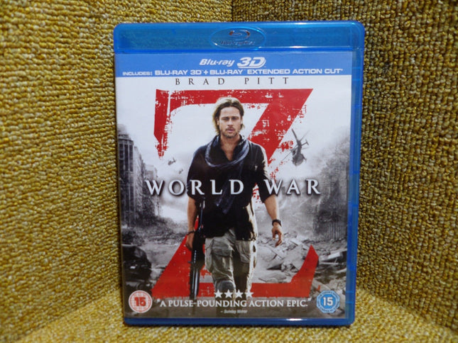 Maailmasõda Z (Blu-ray 3D + Blu-ray) [Regioonivaba]