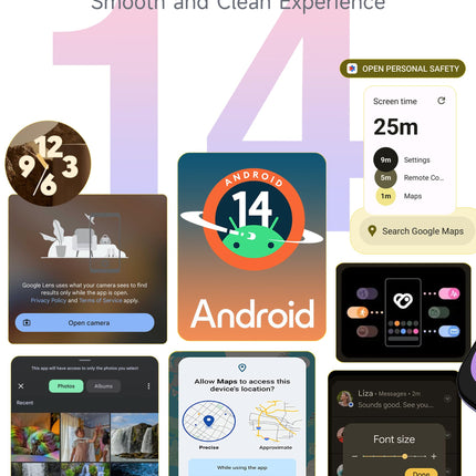 Ulefone Note 21 mobiiltelefon Android 14, 8 GB RAM + 128 GB ROM / SD-1TB, 6,56" HD+ Octa Core, 5000mAh aku, 13MP + 8MP kaamera, nutitelefon ilma lepinguta, Widevine L1 kahe SIM-kaardiga, 4G / sõrmejäljelugeja / näotuvastusega / GPS / OTG / FM, must