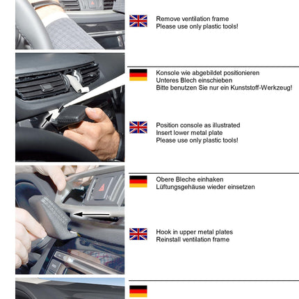 KUDA mobiiltelefonihoidik Nissan Qashqai ja Nissan X-Trailile alates 11/2013 - telefonikonsool nutitelefonide, mobiiltelefonide, navigatsioonisüsteemide ja muu jaoks - kunstnahast konsool, must, 5515