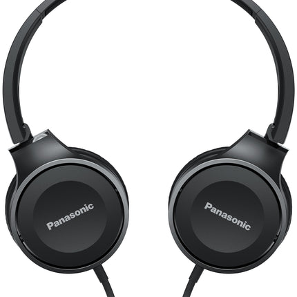 Panasonic RP-HF100ME-K kõrvaklapid - peakomplekt, 10–23 000 Hz, 30 mm draiver, kompaktne kokkupandav, must