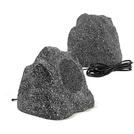6.5" Outdoor Bluetooth Speakers Waterproof Powerful 400W Rock Speakers Deep Bass All Weather Durable for Outdoor Party Backyard Garden Deck Patio Porch Pool (1 Pair)