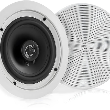 Pyle 13 cm laekõlar, sisseehitatud kõlar, seinakõlar, 150 W laekõlar Bluetoothiga, lame kõlar, kõrgsageduskõlar, kahesuunaline kõlar, laekõlar, stereohelisüsteem