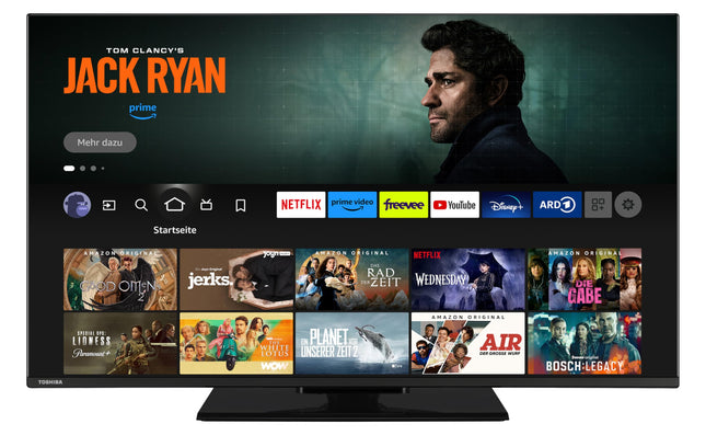 Toshiba 40-inch Fire TV (Full HD, HDR, Smart TV, Triple Tuner, Alexa Built-In, Bluetooth) 40LF3F63DAZ