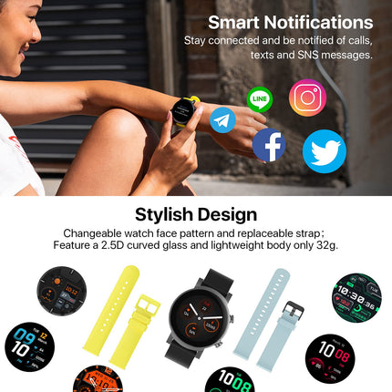 Ticwatch E3 nutikell meestele Wear OS by Google koos Qualcomm Snapdragoniga Wear 4100+ kahesüsteemne platvorm Google Pay GPS Pulsisageduse jälgimine Stressijuhtimine iOS-i ja Androidiga ühilduv