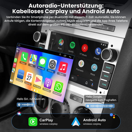 Android 13 autoraadio Opel Astra, Meriva, Corsa, Antara, Vectra, Combo, Zafira mudelitele – 2+32 GB 7-tolline IPS-puuteekraan, juhtmevaba CarPlay ja Android Auto, Hi-Fi heli, GPS, WiFi, Bluetooth-hääljuhtimine